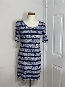 lilly pulitzer Fish striped dress XXS - Picture 1 of 5