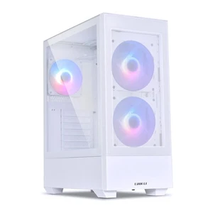 LANCOOL 205 MESH RGB Type C ATX Mid Tower Case with Tempered Glass and Fans - Picture 1 of 7