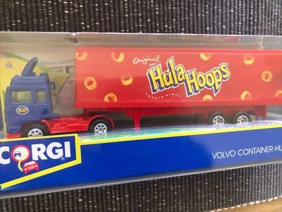 Corgi 91310 Volvo Container Truck Hula Hoops  1993 1:64 Diecast New - Image 1 of 4