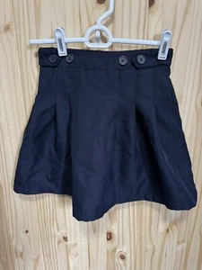 Girls 10 Chaps Black School Uniform Skort  - Picture 1 of 8