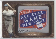 2009 Topps Legends of the Game Manufactured Commemorative Jimmie Foxx Patch HOF