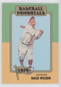 1980-87 SSPC Baseball Immortals Hack Wilson #169 HOF