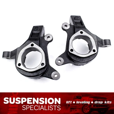 3" Front Leveling Lift Kit Spindles For 2014-2016 GMC Sierra 1500 2WD - Imagem 1 de 4