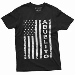 Abuelito Grandfather Grandpa Papa T-shirt Abuelo Fathers day 4th of July Shirt - Picture 1 of 8