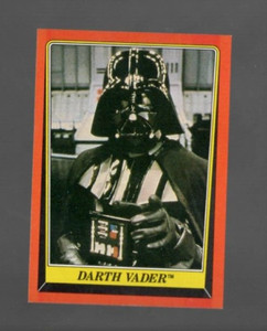 1983 Topps Return of the Jedi Series 1 Red card #3 Darth Vader NM