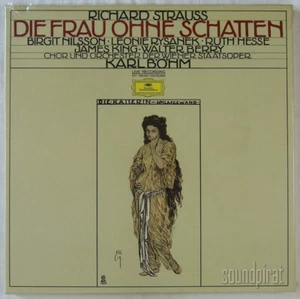 KARL BOHM STRAUSS DIE FRAU OHNE SCHATTEN LIVE DGG ED1 STEREO 3LP 415472-1 SEALED - Picture 1 of 2