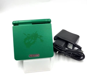 Nintendo Gameboy Advance SP AGS 101 IPS V5 LCD Bildschirm Rayquaza 1050mAh NEU - Bild 1 von 12