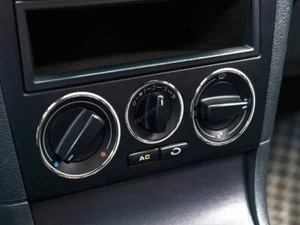 Pour Skoda Octavia I 96-06 Anneaux en aluminium poli pour le tableau de bord - Picture 1 of 5