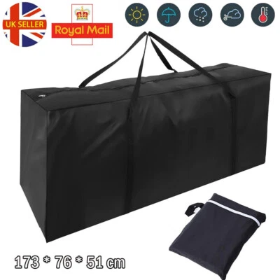 Garden Furniture Cushion Storage Bag Outdoor Waterproof Patio Seat Cushion Cover