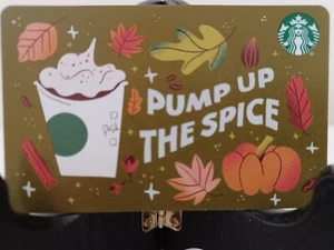STARBUCKS CARD 2022 " 🎃 PUMP UP THE SPICE 🎃 " BRAND NEW 🎃 GREAT PRICES - Picture 1 of 2