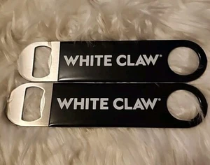 2 White Claw Logo Beer Bottle Bartender Bottle Opener Rubber Grip Tool Great - Picture 1 of 6