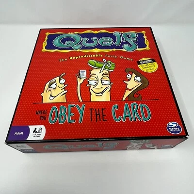Quelf The Unpredictable Party Game for Adults by SpinMaster Complete Game - Image 1 of 4