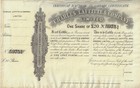 Charles Laffitte & Company Limited. 1866 - Blankette (1 Share - 20 Pfund)