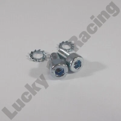 Front sprocket retaining plate screws and washers Aprilia RS4 125 Tuono RS RX SX - image 1 of 4