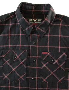 Camisa Dixxon Flannel Company Para Hombre M Mediana The Gridlock Perla Snap Gorpcore - Imagen 1 de 10