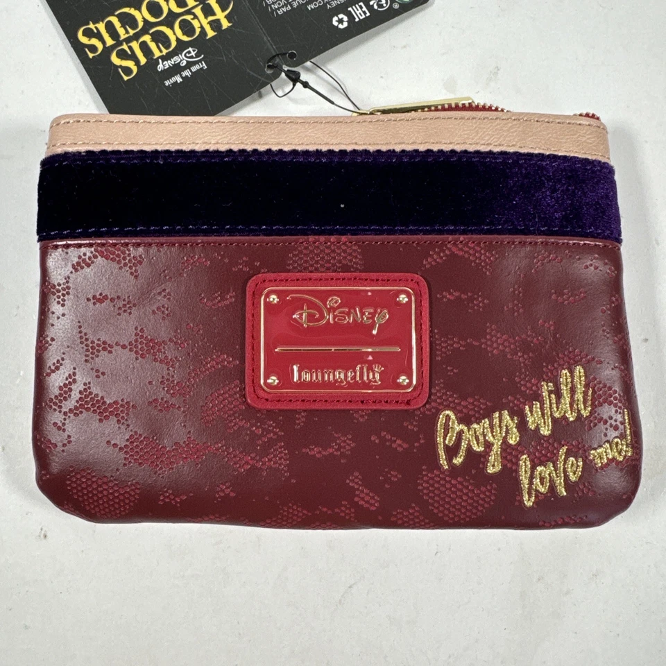 Loungefly Disney Hocus Pocus Sarah Sanderson Cosplay Bolsa Cosmética Nueva Bruja Foto 1 de 3