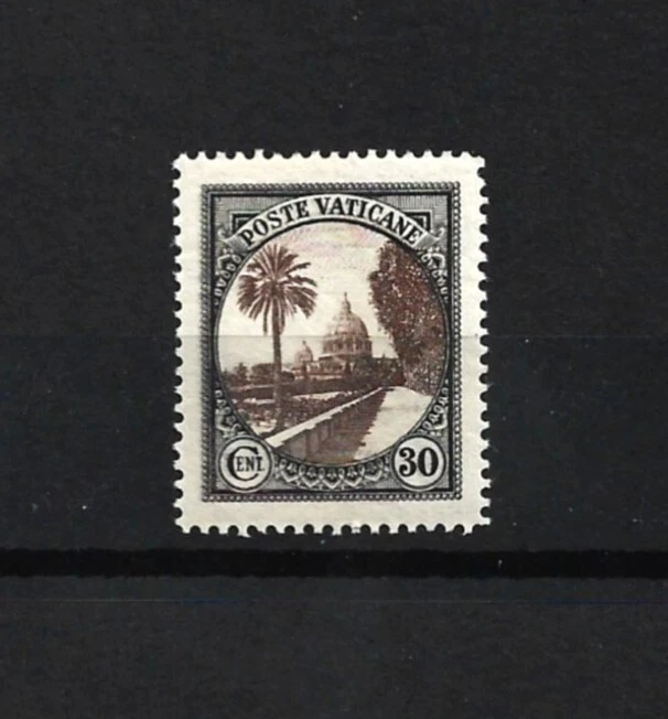 Vatican City Stamp - #24- 30c-Mint/VLH-OG-1933 - Image 1 of 1