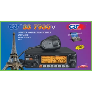 CB RADIO AM CRT SS-7900 V TURBO 10 11 METER KOMMUNIKATION SSB AM FM LSB - Bild 1 von 2