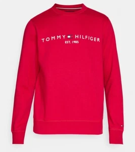 Tommy Hilfiger Sudadera con Logo Bordado para Mujer Jersey Cuello Redondo - Imagen 1 de 3
