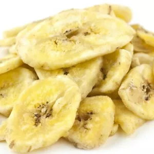 Bulk Sweetened Banana Chips 25 Pound Wholesale Box - Picture 1 of 6