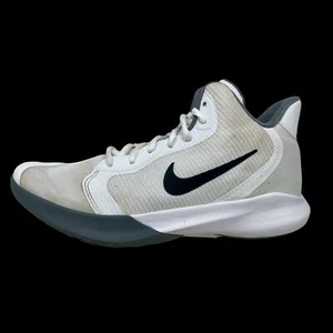 Nike Precision III Basketball Run Shoes Mens Sz 8 = Womens 9 1/2 White - Picture 1 of 13