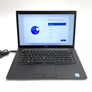 Dell Latitude 7480 14" FHD Intel i7-6600U 2.60 Ghz 16GB 256GB NVMe Win11 No Batt - Picture 1 of 6