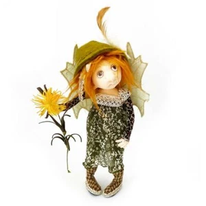 Cloth Art Doll Paper Pattern "Donatella" By Jill Maas - Picture 1 of 1