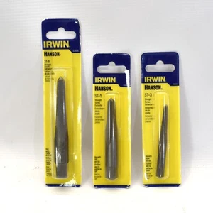 Irwin Hanson Screw Extractor ST-6, ST-5, ST-3 / Set of 3 - Picture 1 of 2