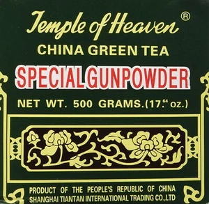 Shanghai Tiantan China Green Tea Special Gunpowder Temple of Heaven G60 3 17.6OZ - Picture 1 of 2