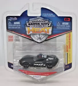 Jada Badge City Heat Police 2009 Corvette Sting Ray Concept 1:64 Scale NIB - Picture 1 of 5