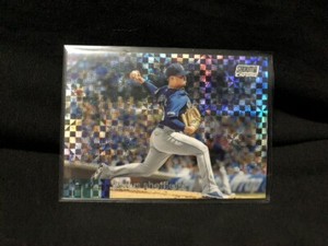 2020 Topps Stadium Club Chrome Xfractor Justus Sheffield # 4