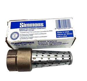 Válvula de pie 453SB de 1" sin plomo - Imagen 1 de 3
