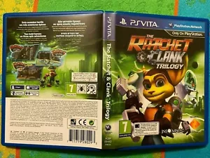 The Ratchet and Clank Trilogy Sony PS VITA Free Region English Ελληνικά ישראל - Picture 1 of 2