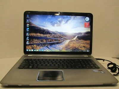 HP PAVILION DV7 17.3" CORE i5-2410M@2.30GHz 6GB RAM 320GB HDD WINDOWS 7 OFF 13 - Image 1 of 4