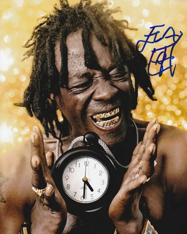 Rapper Flavor Flav Signed Photo 8x10 COA 2 Cover