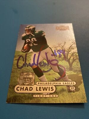 Chad Lewis Autograph  - Image 1 of 2