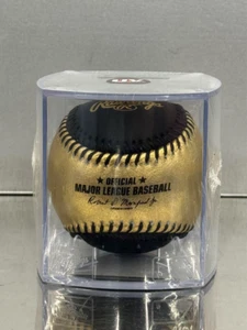 2025 MLB Tokyo Series Official Baseball Gold Black Rawlings Venue Limited - Picture 1 of 3