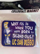 Spirit Products UC San Diego Custom Collegiate Dr. Seuss Fridge Magnet Blue