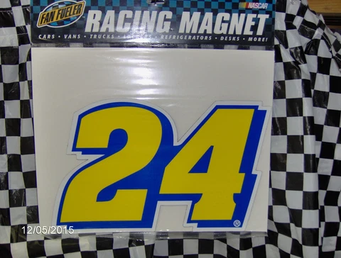 Large Racing Magnets  # 24 Cover
