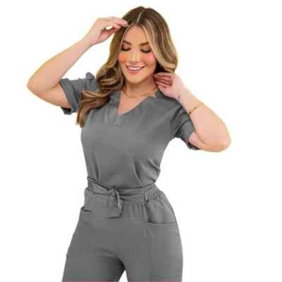 Surgical Uniforms Woman Nursing Sets Top Pant Articles Medical Uniform Spa Suits - Image 1 of 4