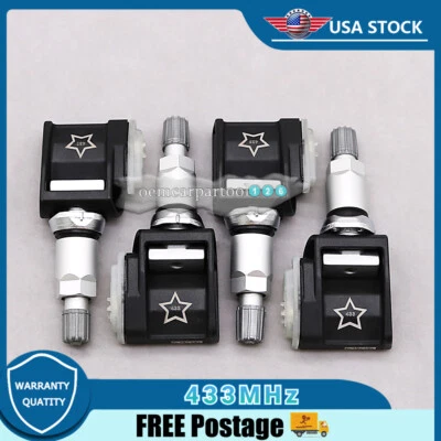 4Pcs TPMS Tire Pressure Sensor For Mercedes-Benz CLS450 CLS53 G550 E300 E400 E63 - Image 1 of 4