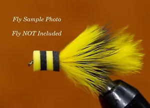 Foam Panfish Popper Heads for Fly Tying Your Own Poppers - Picture 1 of 13