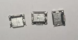 5x Micro USB Female Socket Connector Port,5-Pin DIP 180 Degree Replacement #18 - Picture 1 of 3