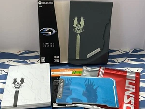 Halo 4 Limited Edition Xbox 360 JP Game Steelbook Box Set Japan - Picture 1 of 17