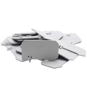 Lot of 45 Phoenix Contact 3206209 Partition Plate, 41.8mm L x 2mm W x 64.4 H - Picture 1 of 4