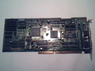Decodificador de tarjetas gráficas de video ISA Philips SAA9051WP CHIPS F82C9001  Foto 1 de 4