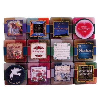 Juego de regalo de velas votivas a base de hierbas Crystal Journey juegos de velas perfumadas para vacaciones Foto 1 de 4