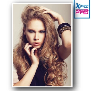 PELUQUERÍA MODELO PELUQUERÍA PELUQUERÍA PÓSTER ESTAMPADO A3 A4 A5 TALLAS #03 - Imagen 1 de 4