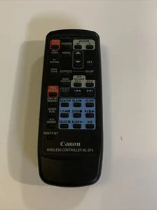 Controlador inalámbrico Canon WL-D74 WLD74 GL2 XL2 videocámara control remoto FUNCIONA - Imagen 1 de 3