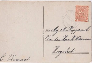 Netherlands 1923 Issue (NVPH 111, Sc 114) Used on Photograph Post Card - Picture 1 of 2